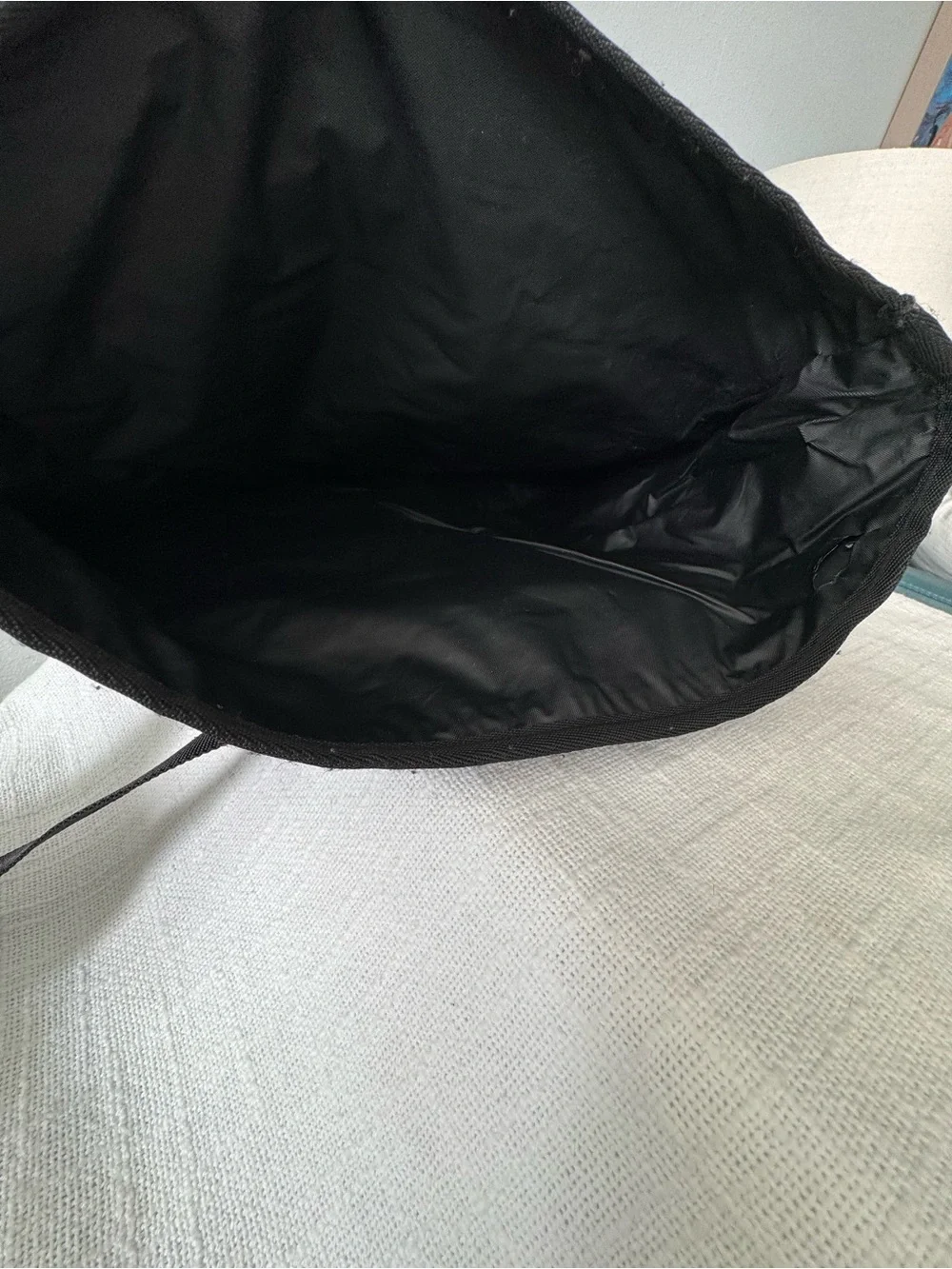 Calvin Klein Black Messenger Bag with Adjustable Strap